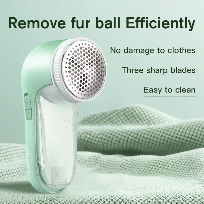 Clothes Bobble Fluff Shaver USB Operated Electric Fur Defuzzer 850Mah Portable Lint Remover Household Cleaning Tool