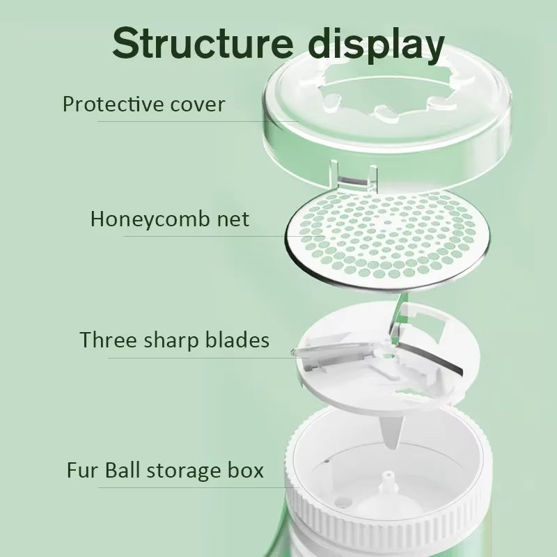 Clothes Bobble Fluff Shaver USB Operated Electric Fur Defuzzer 850Mah Portable Lint Remover Household Cleaning Tool